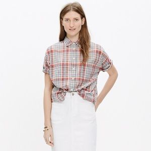 Made well Courier Shirt in kerchief plaid